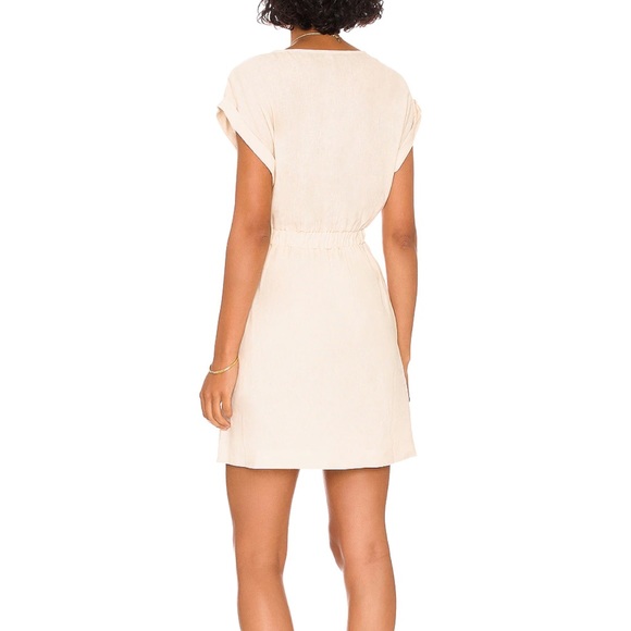 1. State dress Short Sleeve Dress in Whitecap Grey sz s - Picture 3 of 3